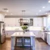 Beautiful remodeled kitchen inside a rental unit that will increase rent prices
